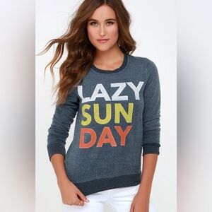 NWT Chaser Lazy Sunday sweatshirt